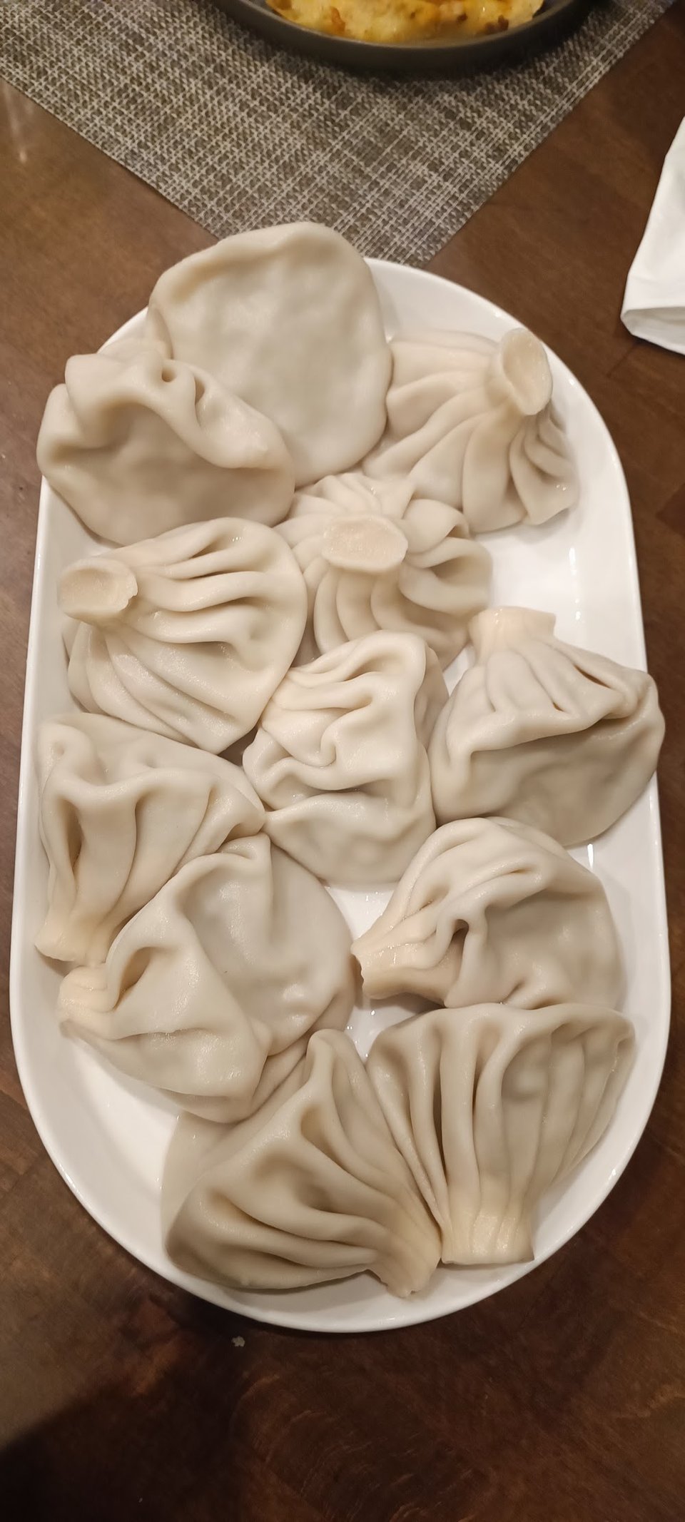 Steamed Khinkali Meat Dumplings