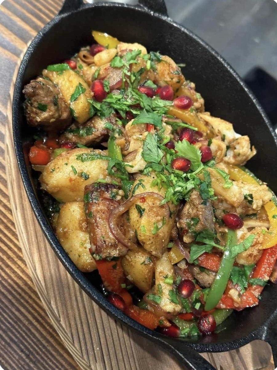 Pork Ojakhuri with Potatoes